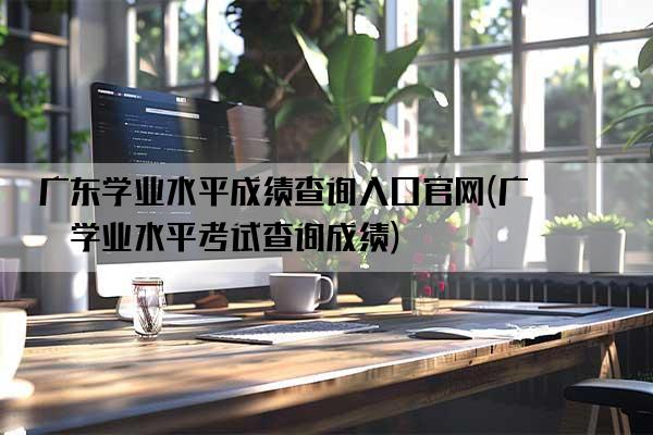 广东学业水平成绩查询入口官网(广东学业水平考试查询成绩)