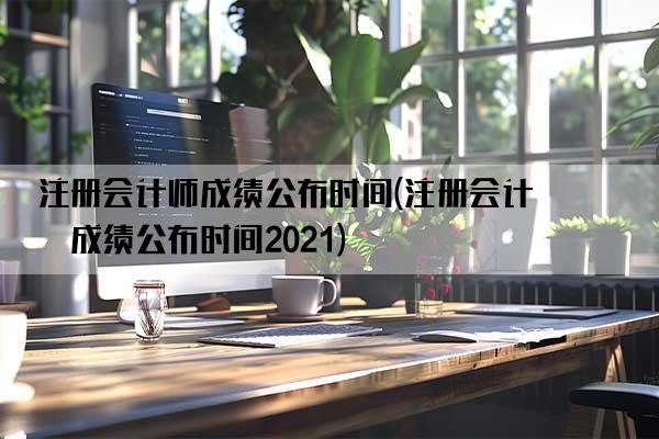 注册会计师成绩公布时间(注册会计师成绩公布时间2021)