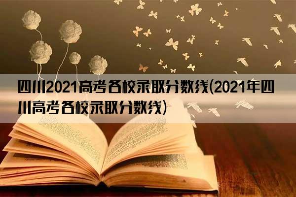 四川2021高考各校录取分数线(2021年四川高考各校录取分数线)