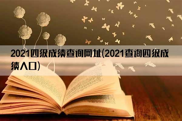 2021四级成绩查询网址(2021查询四级成绩入口)